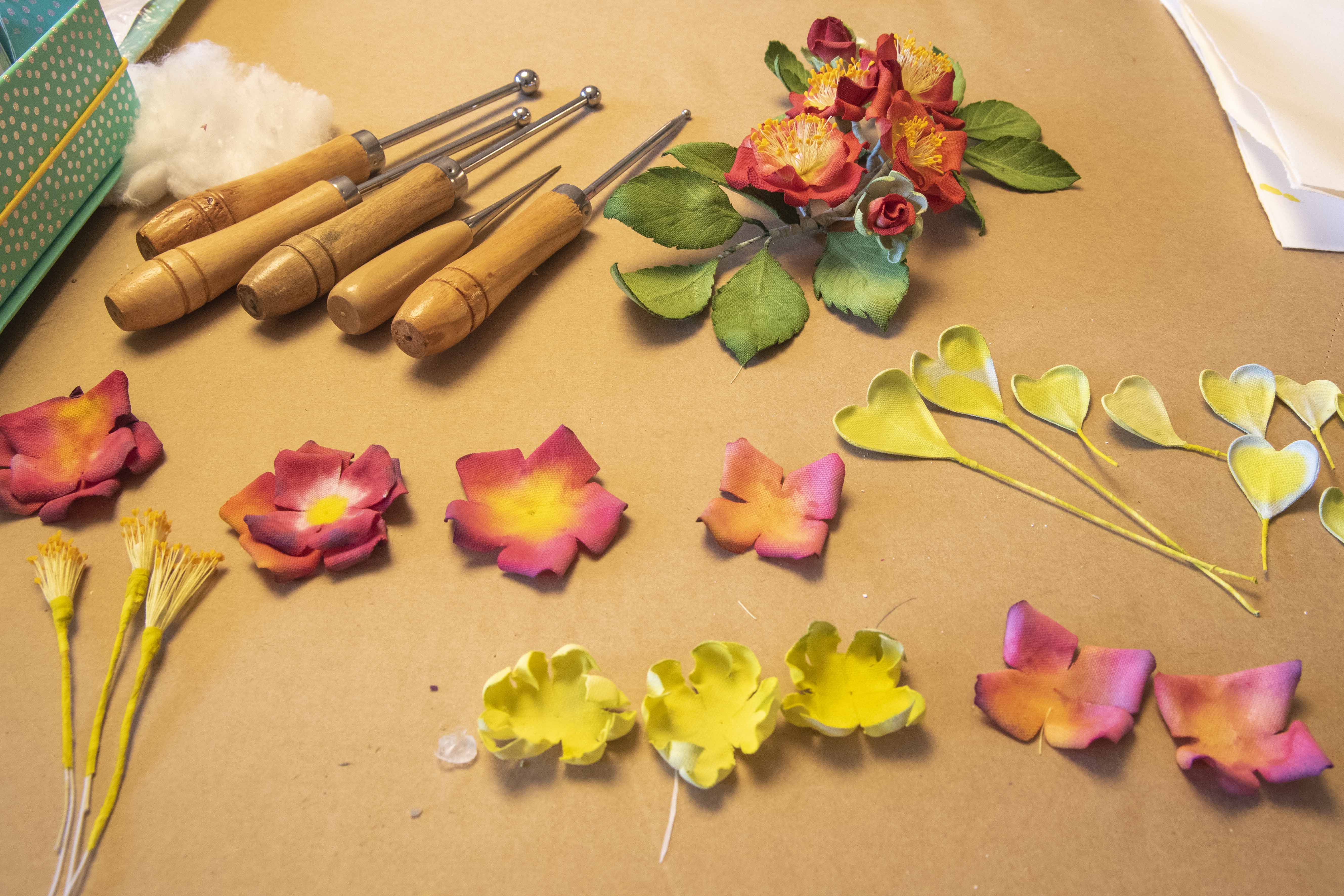 Petites Fleurs en Tissu