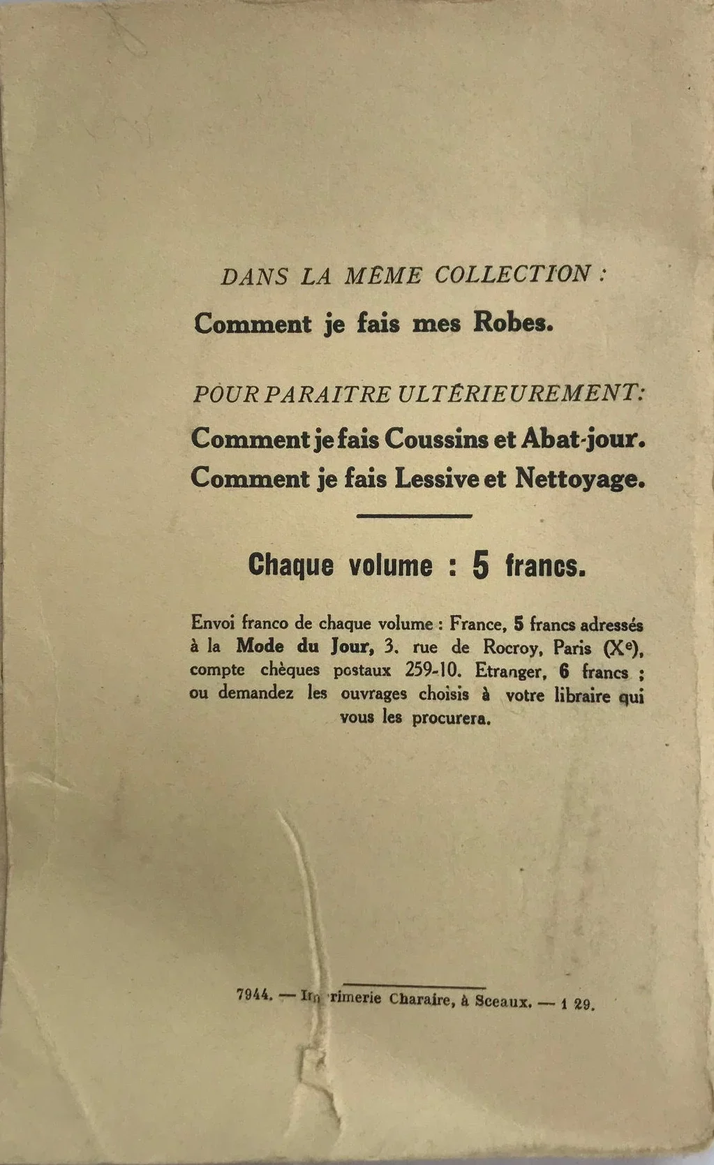 4e de couverture